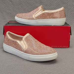 Skechers  Flashshow slip-on sneaker Rose Gold - 9
